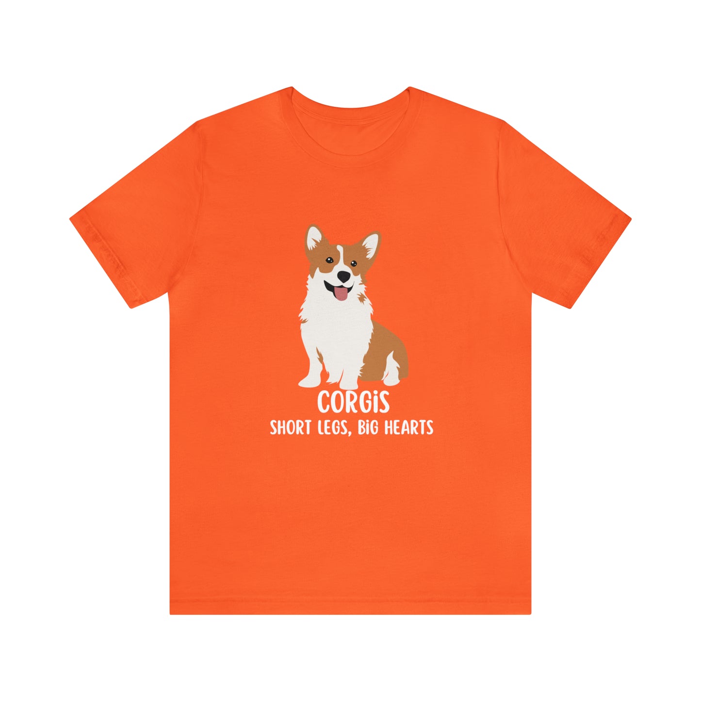 Dog Corgi T-Shirt, Corgis Short Legs Big Hearts Shirt, Corgis Shirt, Corgi T-Shirt, Dog Mom Shirt, Gift For Corgi Owner