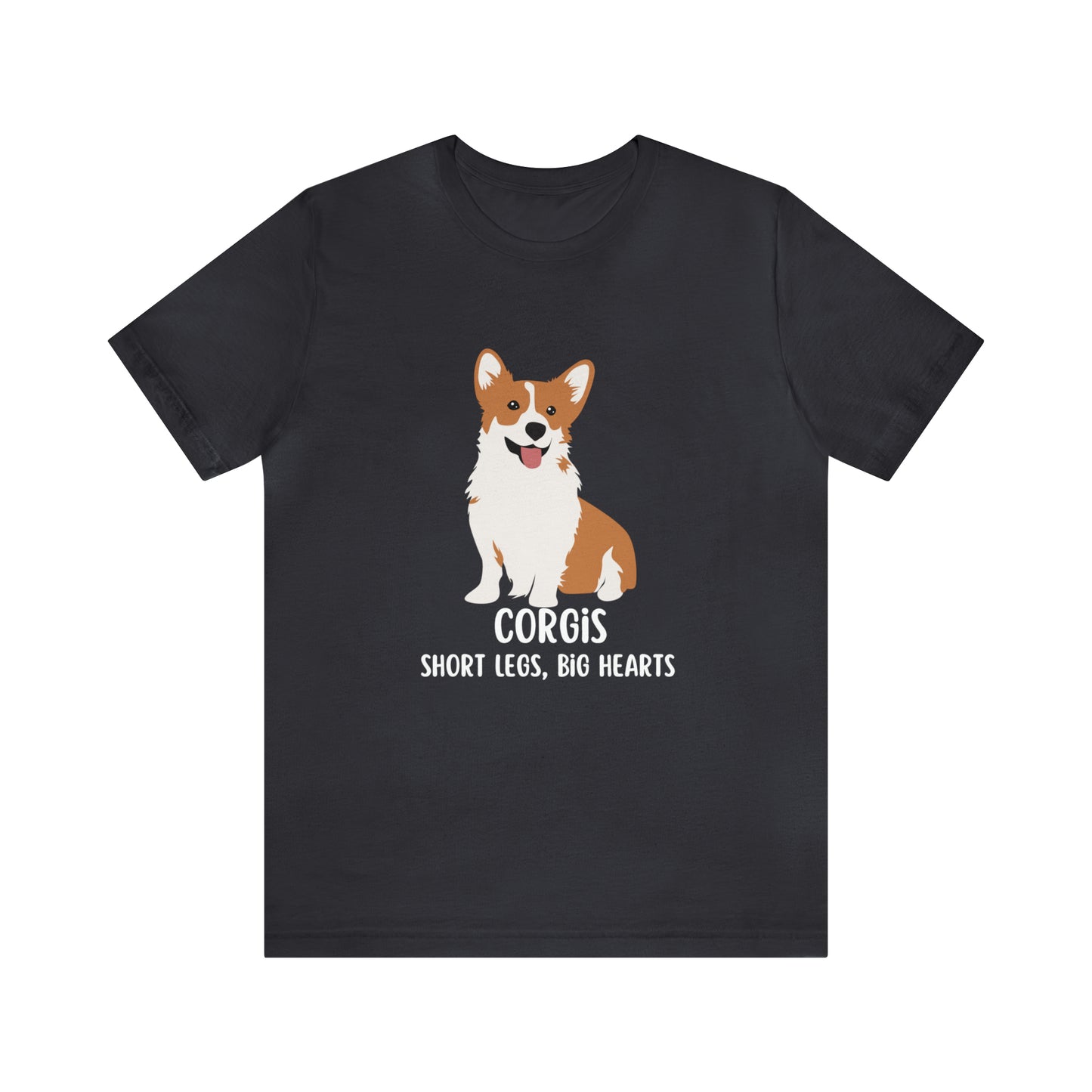 Dog Corgi T-Shirt, Corgis Short Legs Big Hearts Shirt, Corgis Shirt, Corgi T-Shirt, Dog Mom Shirt, Gift For Corgi Owner