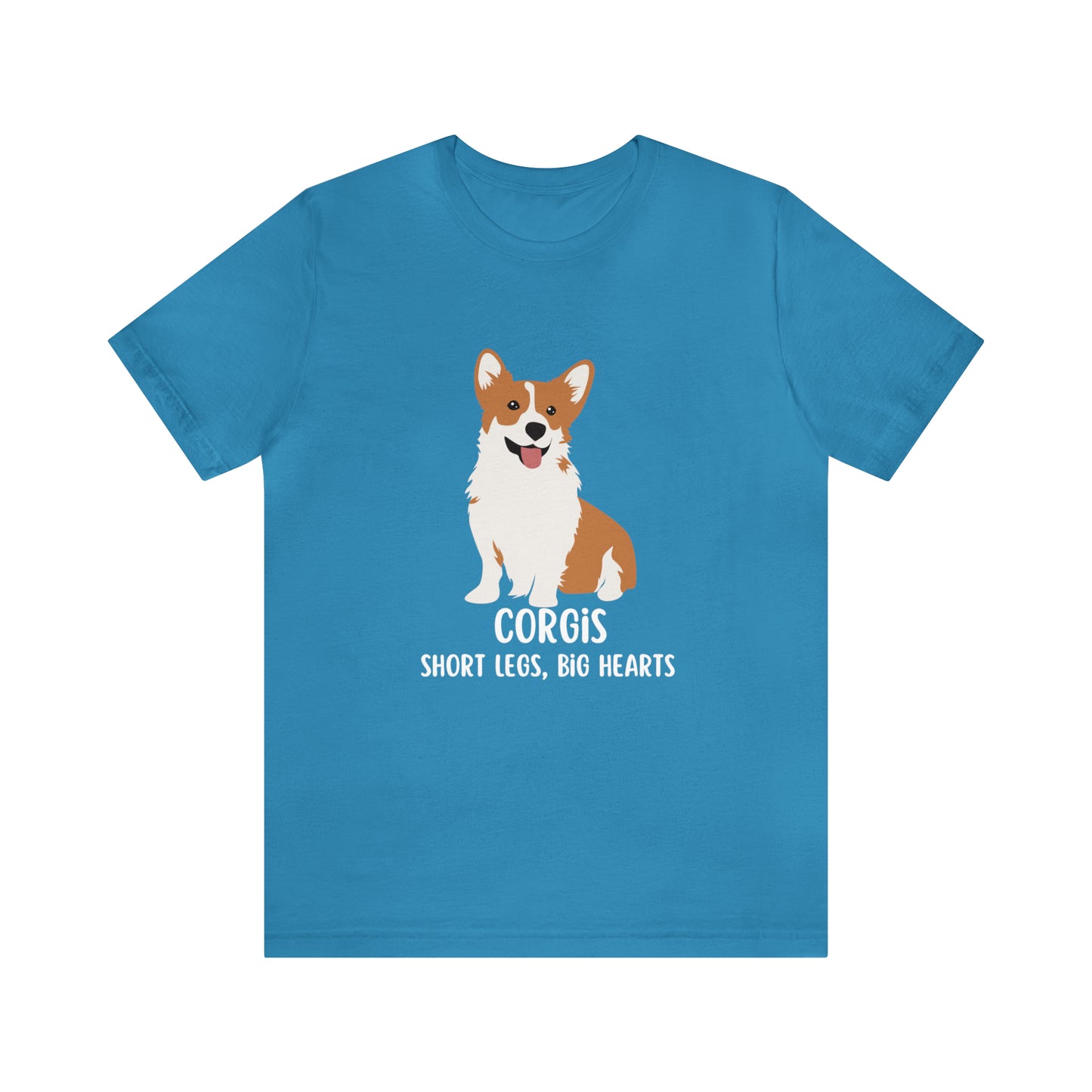 Dog Corgi T-Shirt, Corgis Short Legs Big Hearts Shirt, Corgis Shirt, Corgi T-Shirt, Dog Mom Shirt, Gift For Corgi Owner