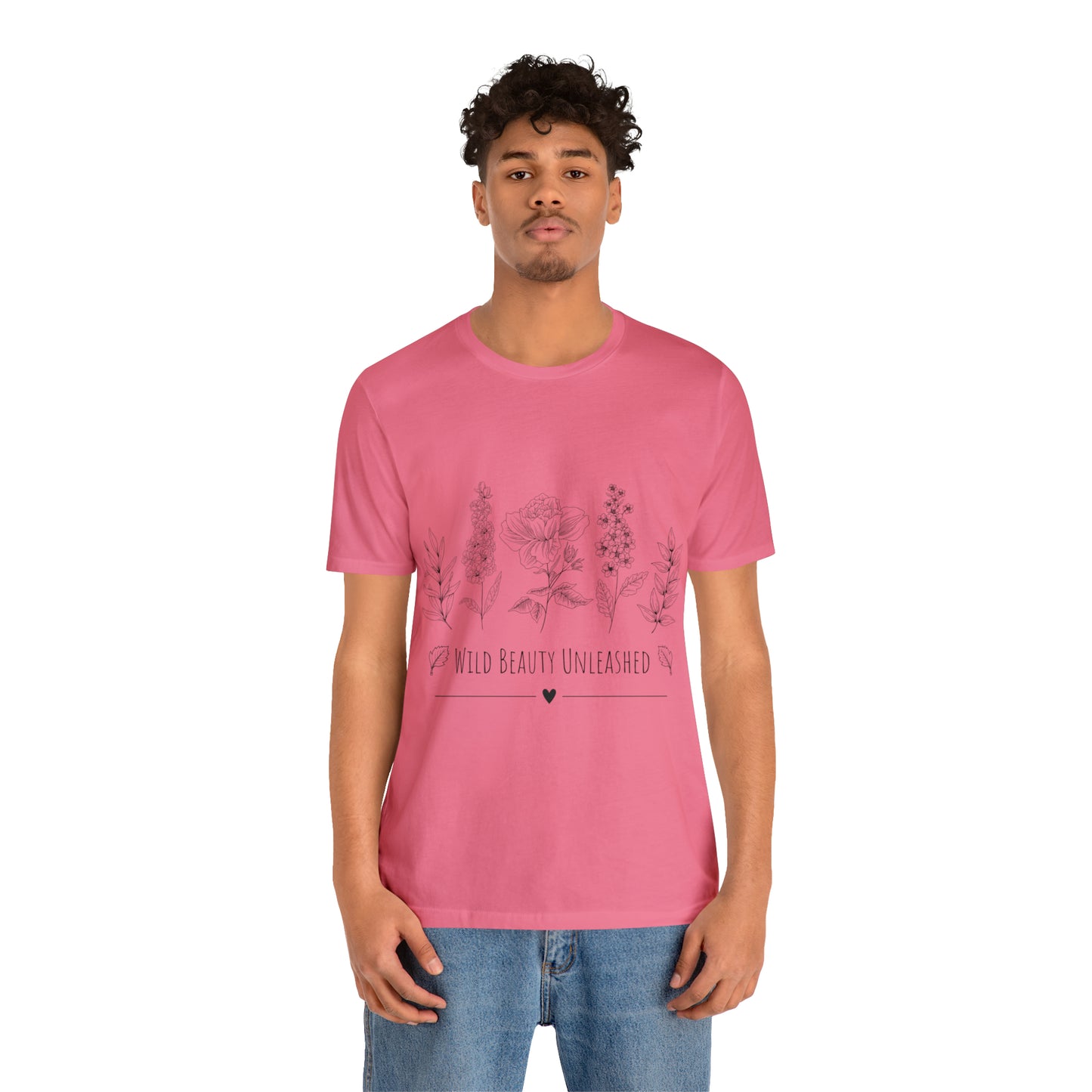 Floral Wild Beauty Unleashed T-shirt, Boho Wild Flowers Shirt, Floral Shirt, Nature Lovers Tee, Bohemian T-Shirt, Flowers Tee, Unisex Shirt