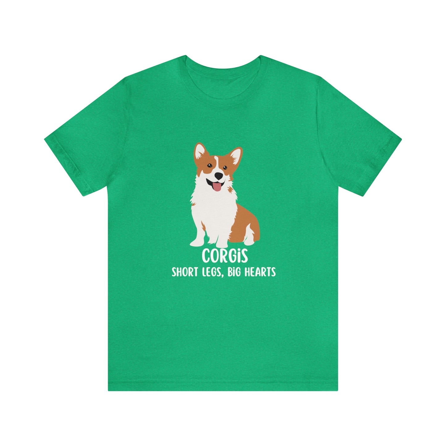 Dog Corgi T-Shirt, Corgis Short Legs Big Hearts Shirt, Corgis Shirt, Corgi T-Shirt, Dog Mom Shirt, Gift For Corgi Owner