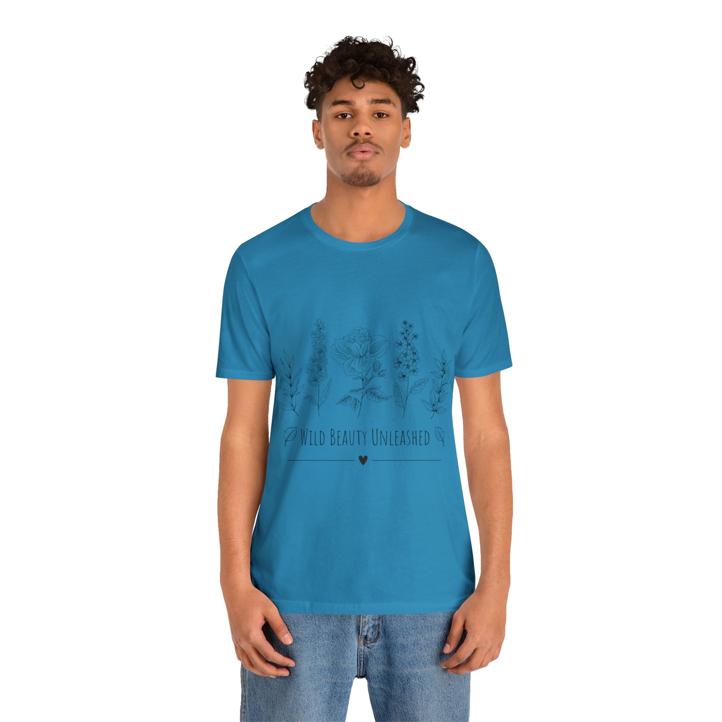 Floral Wild Beauty Unleashed T-shirt, Boho Wild Flowers Shirt, Floral Shirt, Nature Lovers Tee, Bohemian T-Shirt, Flowers Tee, Unisex Shirt
