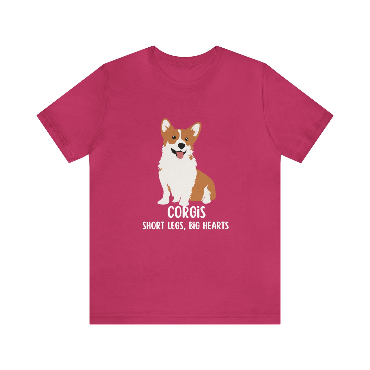 Dog Corgi T-Shirt, Corgis Short Legs Big Hearts Shirt, Corgis Shirt, Corgi T-Shirt, Dog Mom Shirt, Gift For Corgi Owner