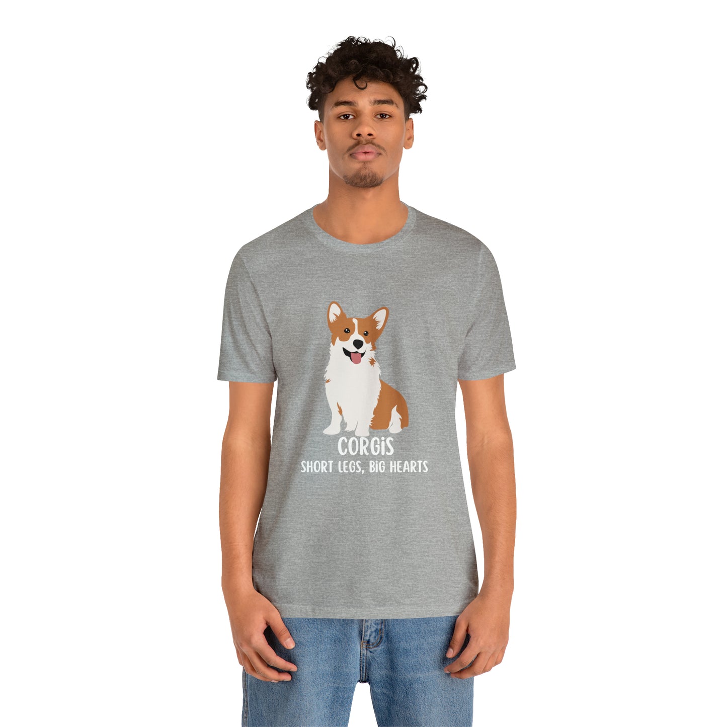 Dog Corgi T-Shirt, Corgis Short Legs Big Hearts Shirt, Corgis Shirt, Corgi T-Shirt, Dog Mom Shirt, Gift For Corgi Owner