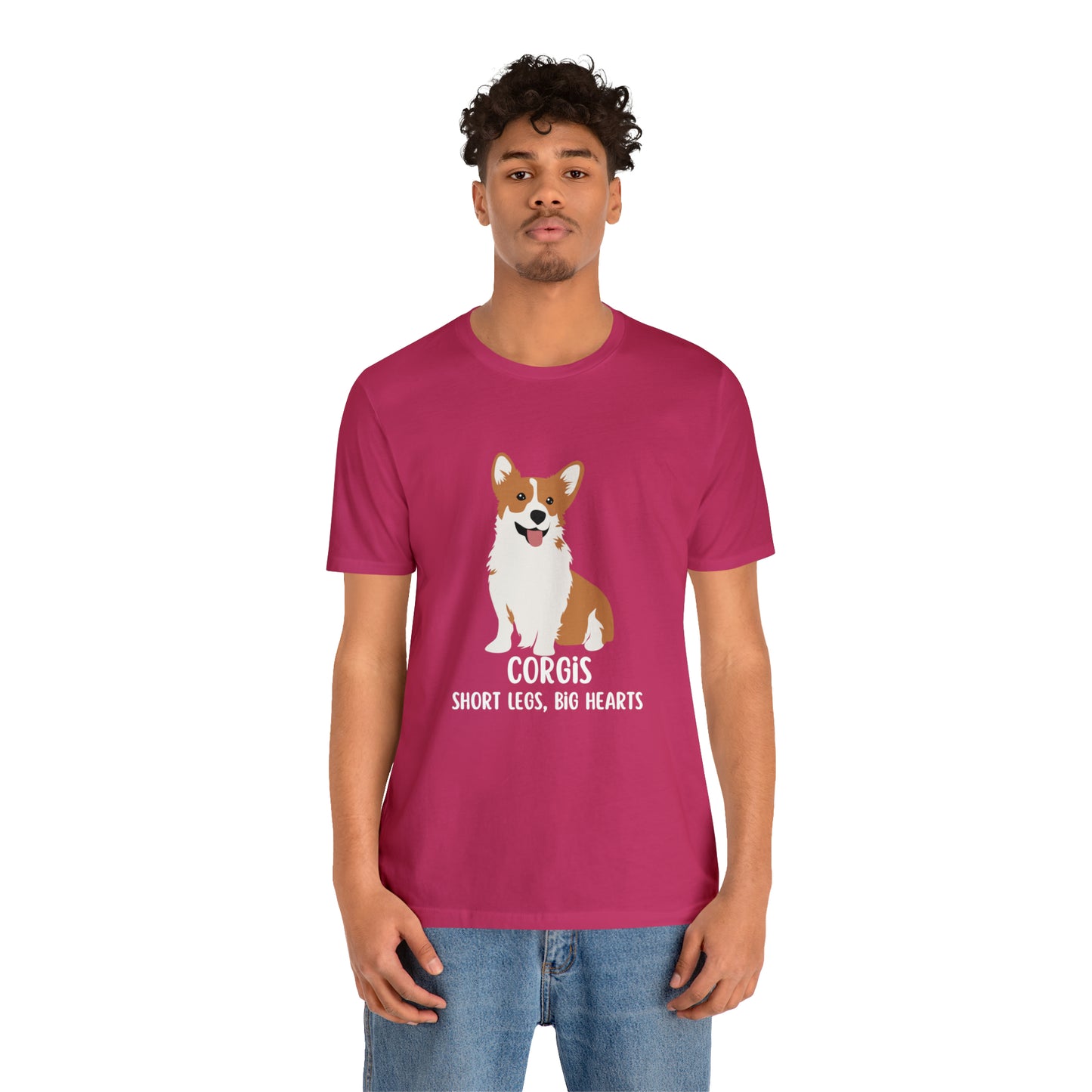 Dog Corgi T-Shirt, Corgis Short Legs Big Hearts Shirt, Corgis Shirt, Corgi T-Shirt, Dog Mom Shirt, Gift For Corgi Owner