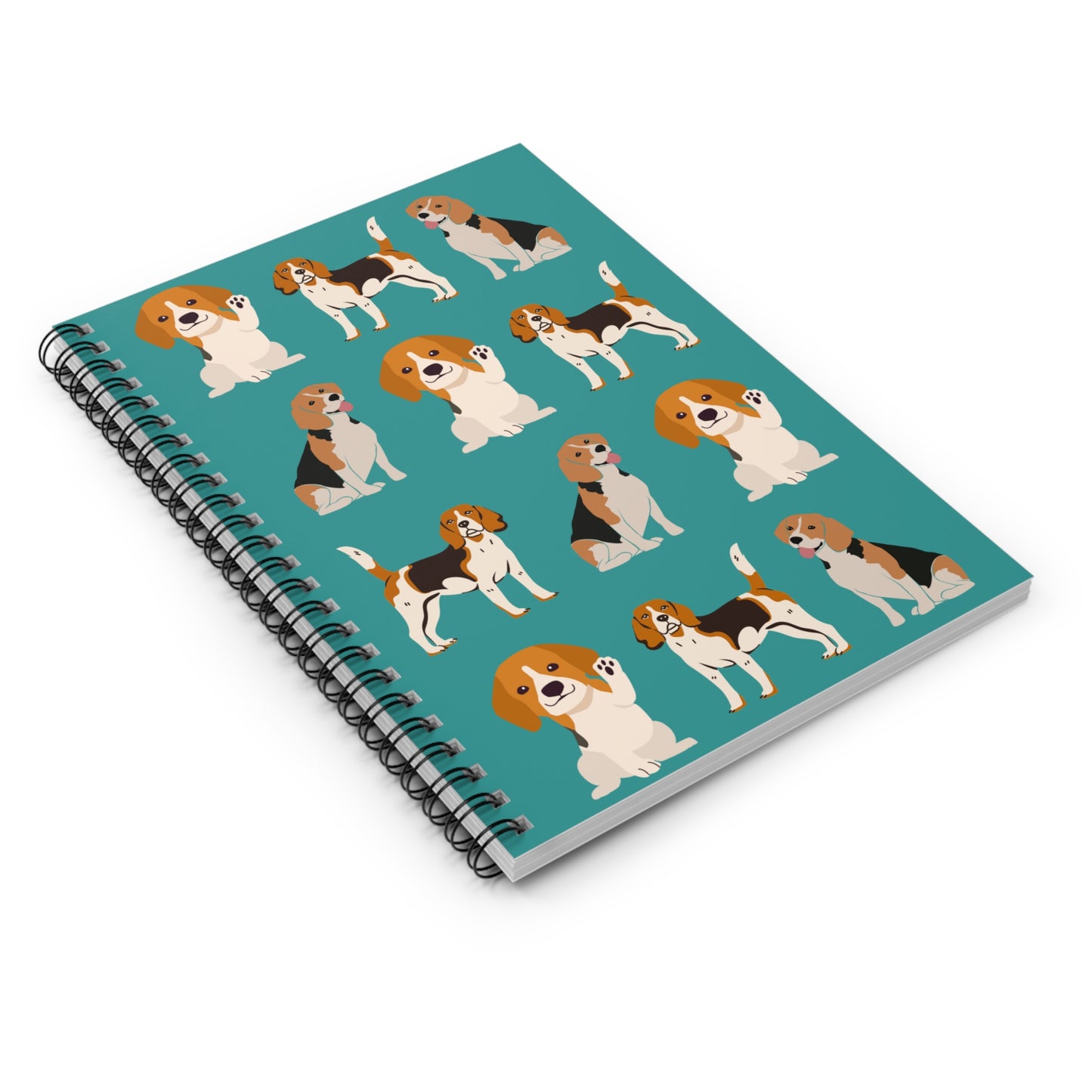 Beagle dog mom gift idea, Beagle notebook for journaling and writing