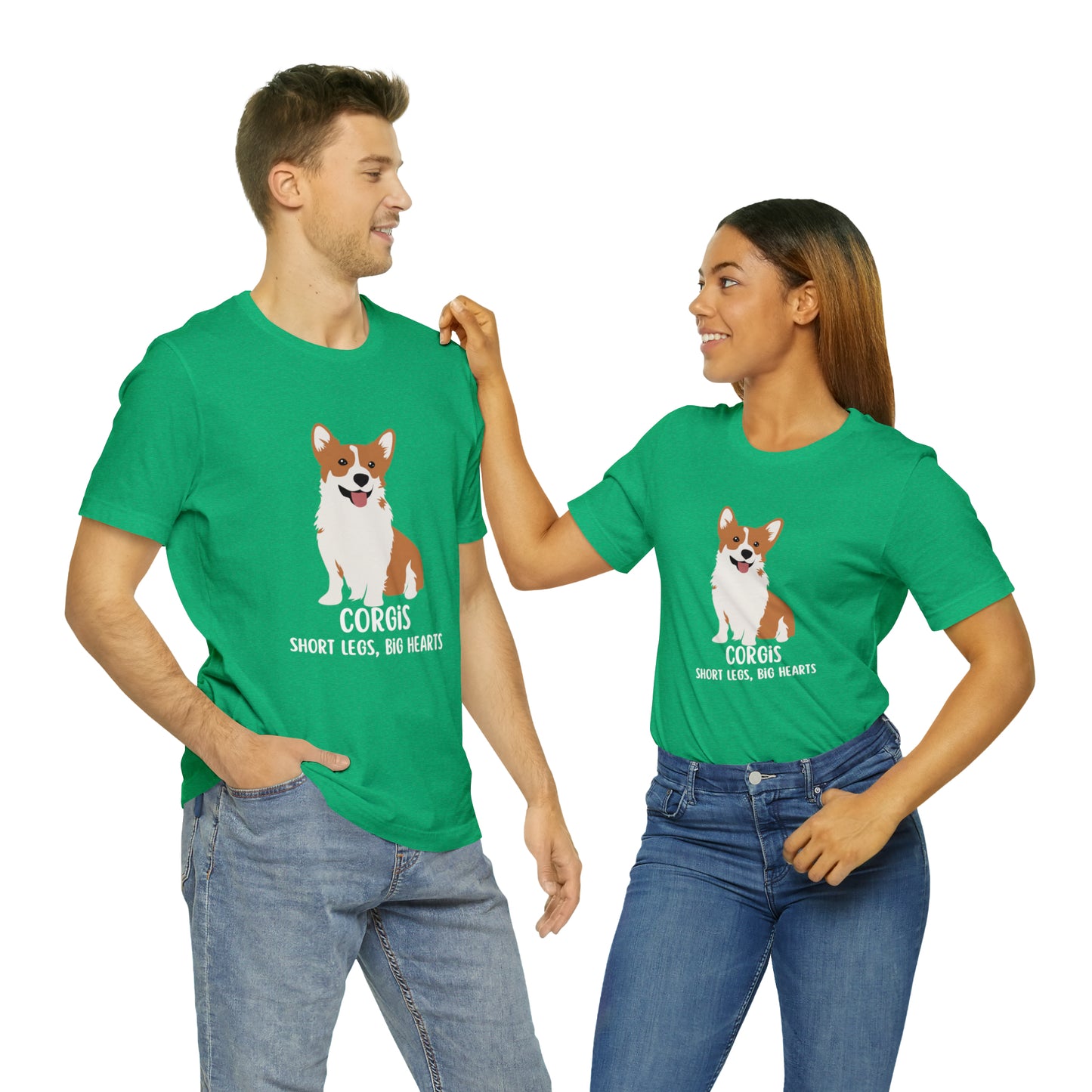 Dog Corgi T-Shirt, Corgis Short Legs Big Hearts Shirt, Corgis Shirt, Corgi T-Shirt, Dog Mom Shirt, Gift For Corgi Owner