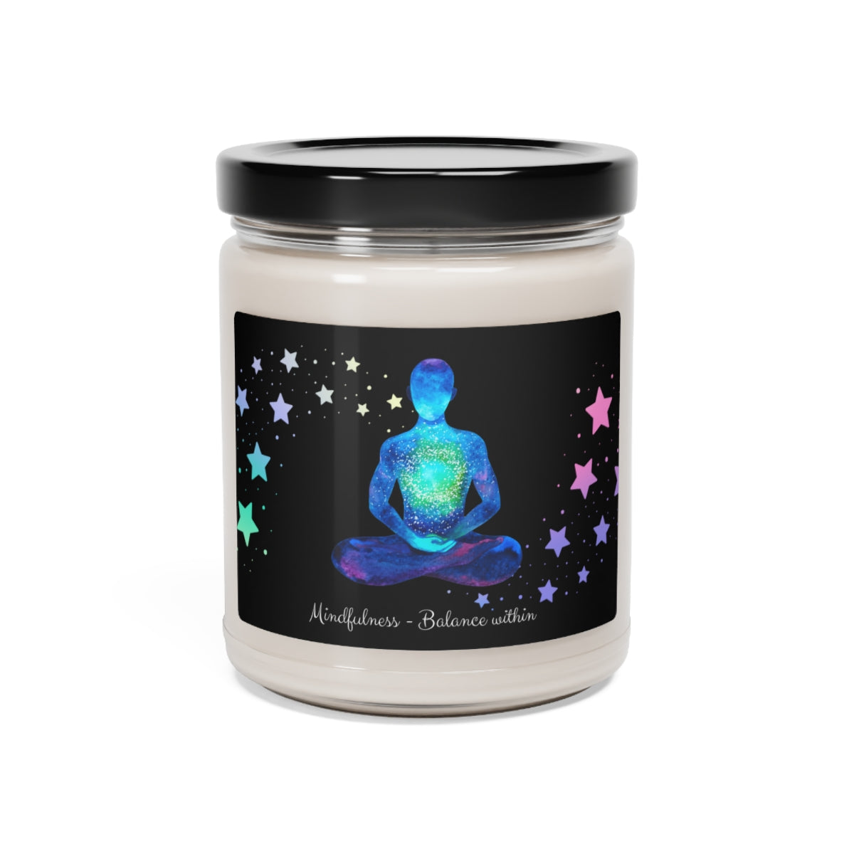 Mindfulness Candle, Meditation Candle, Aromatherapy Candle, Chakra Scented Meditate Candle, Yoga Candle, Meditation Gifts, Yoga Gifts