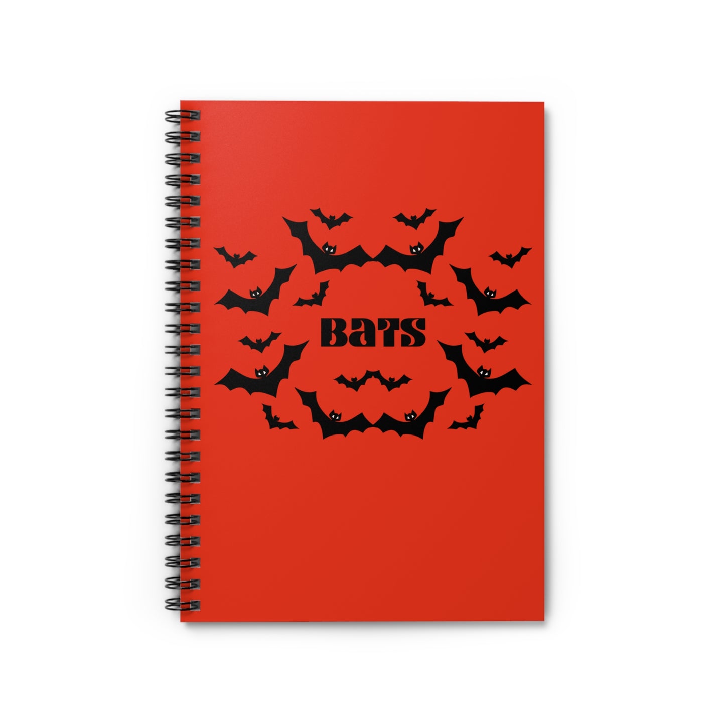 Bats Notebook, Halloween Notebook, Halloween Black Bats Notebook, Bats Journal, Bats Stationery, Bats Gifts, Halloween Notebook Journal