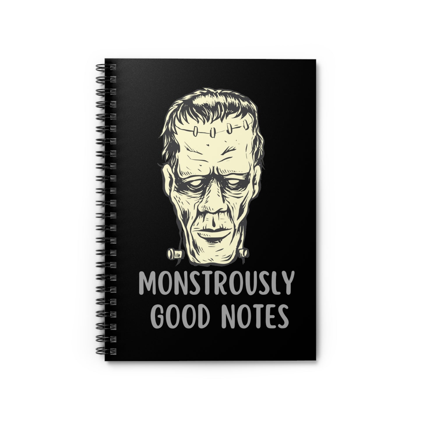 Frankenstein Notebook, Frankenstein's Monster Notebook, Halloween Notebook, Frankenstein Journal, Monstrously Good Notes Journal Gift