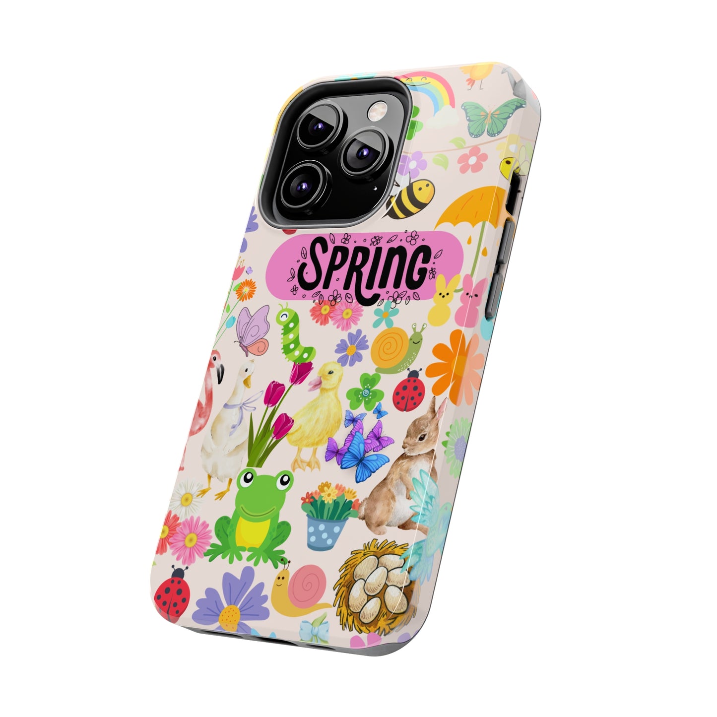 Spring Collage Phone Case, Aesthetic Spring Day Phone Case