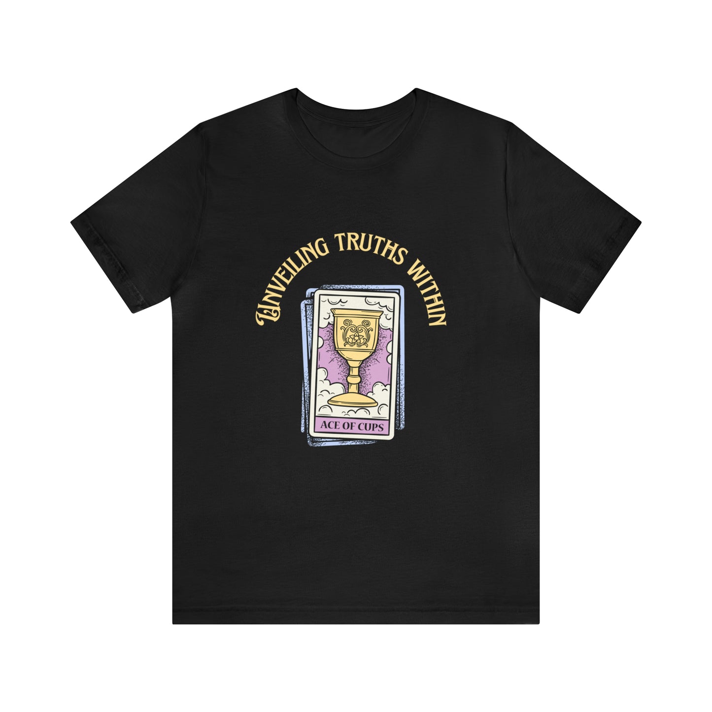 Unveiling Truths Within Tarot Card T-Shirt, Ace of Cups T-Shirt, Witchy Woman Tarot Card Shirt, Divination T-Shirt, Wicca Shirt Wiccan Shirt