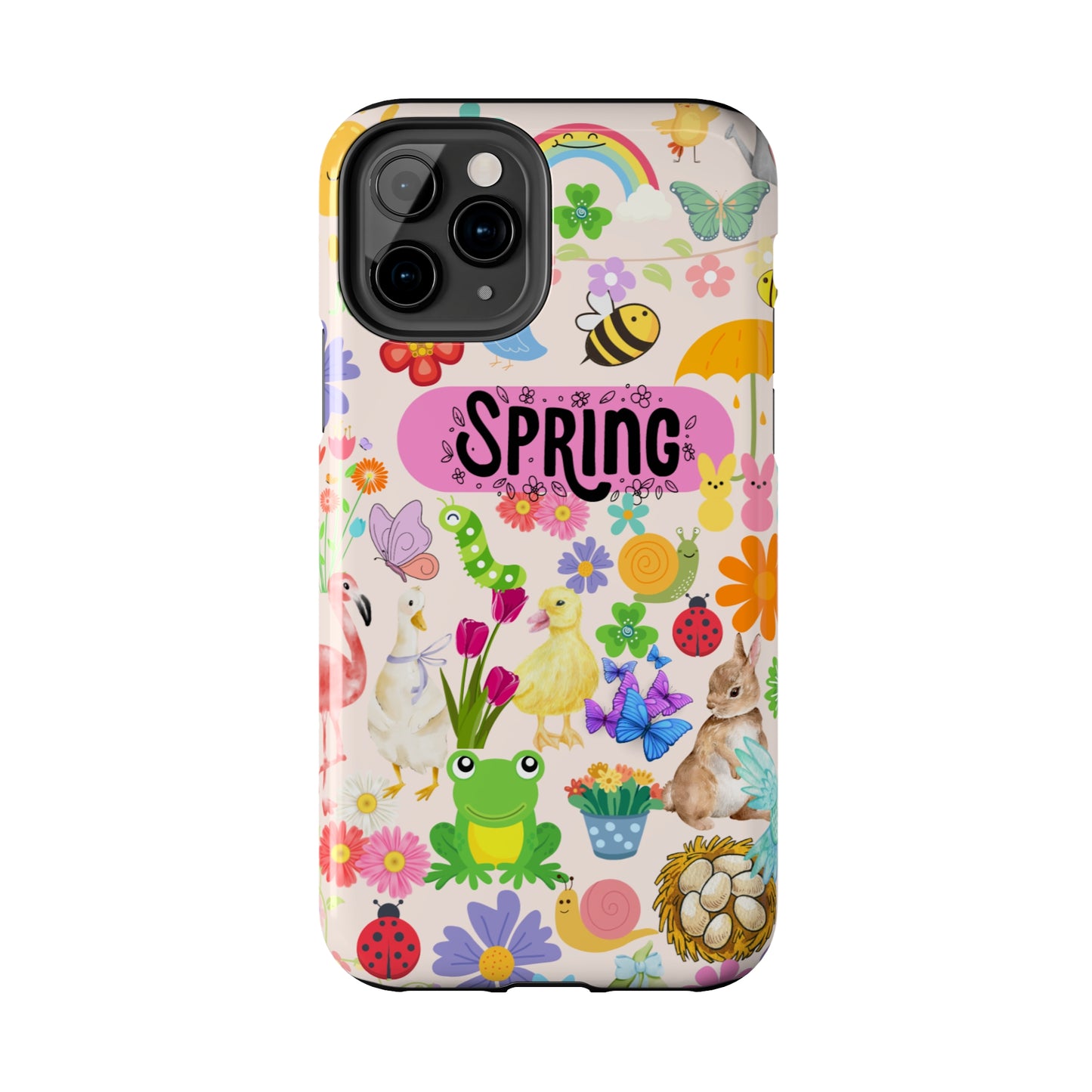 Spring Collage Phone Case, Aesthetic Spring Day Phone Case