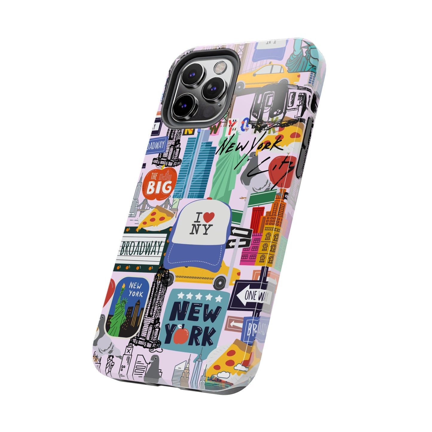 New York Phone Case, NYC Collage Phone Case, Aesthetic Manhattan Phone Case, NY Style Tough Phone Cases