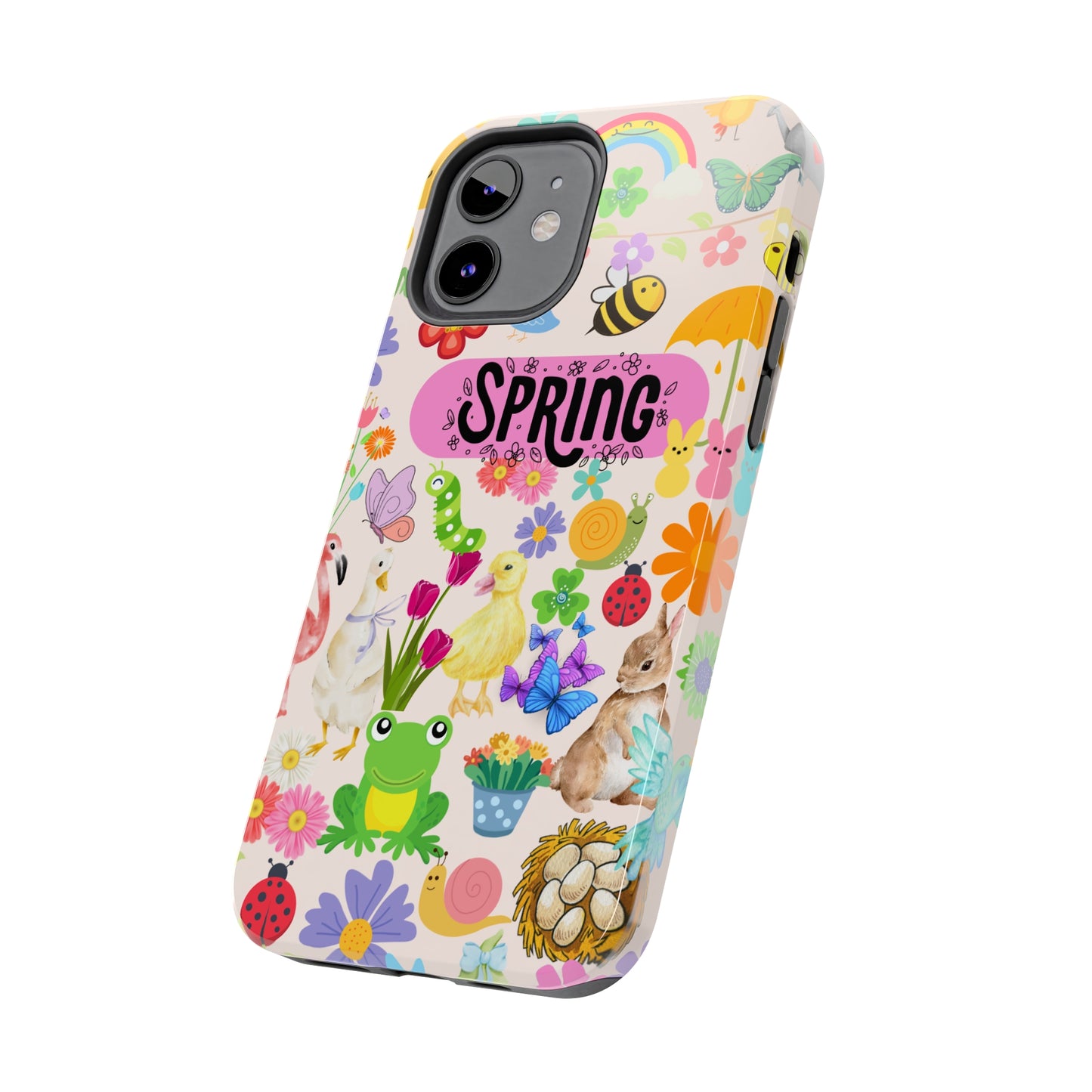 Spring Collage Phone Case, Aesthetic Spring Day Phone Case