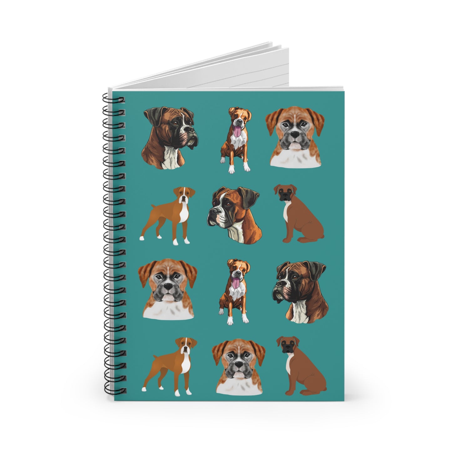 Boxer Dog Notebook, Boxer Gifts, Boxer Journal, Dog Notebook, Boxer Stationery, Boxer Diary, Boxer Dog Note Pad, Boxer Mom Gift Christmas