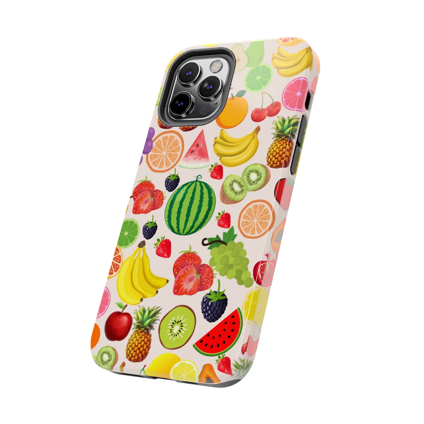 Fruit Phone Case, Fruits Collage Phone Case, Scrapbook Aesthetic Fruits Phone Case, Vegan Vegetarian, Spring Phone Case, Summer Phone Case