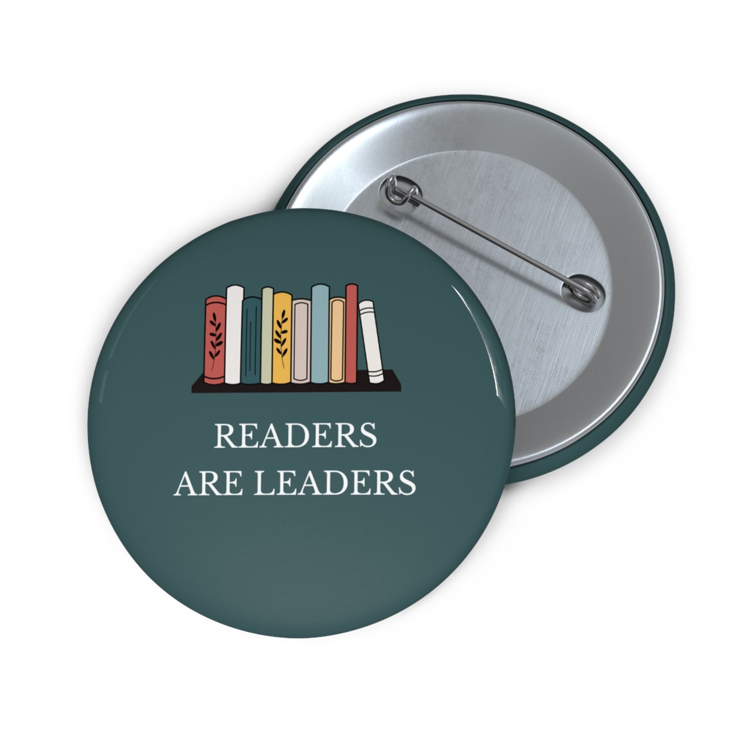 Readers Are Leaders Pin Button, Bookish Gift For Reader, Readers Pin, Readers Button, Love To Read Pin