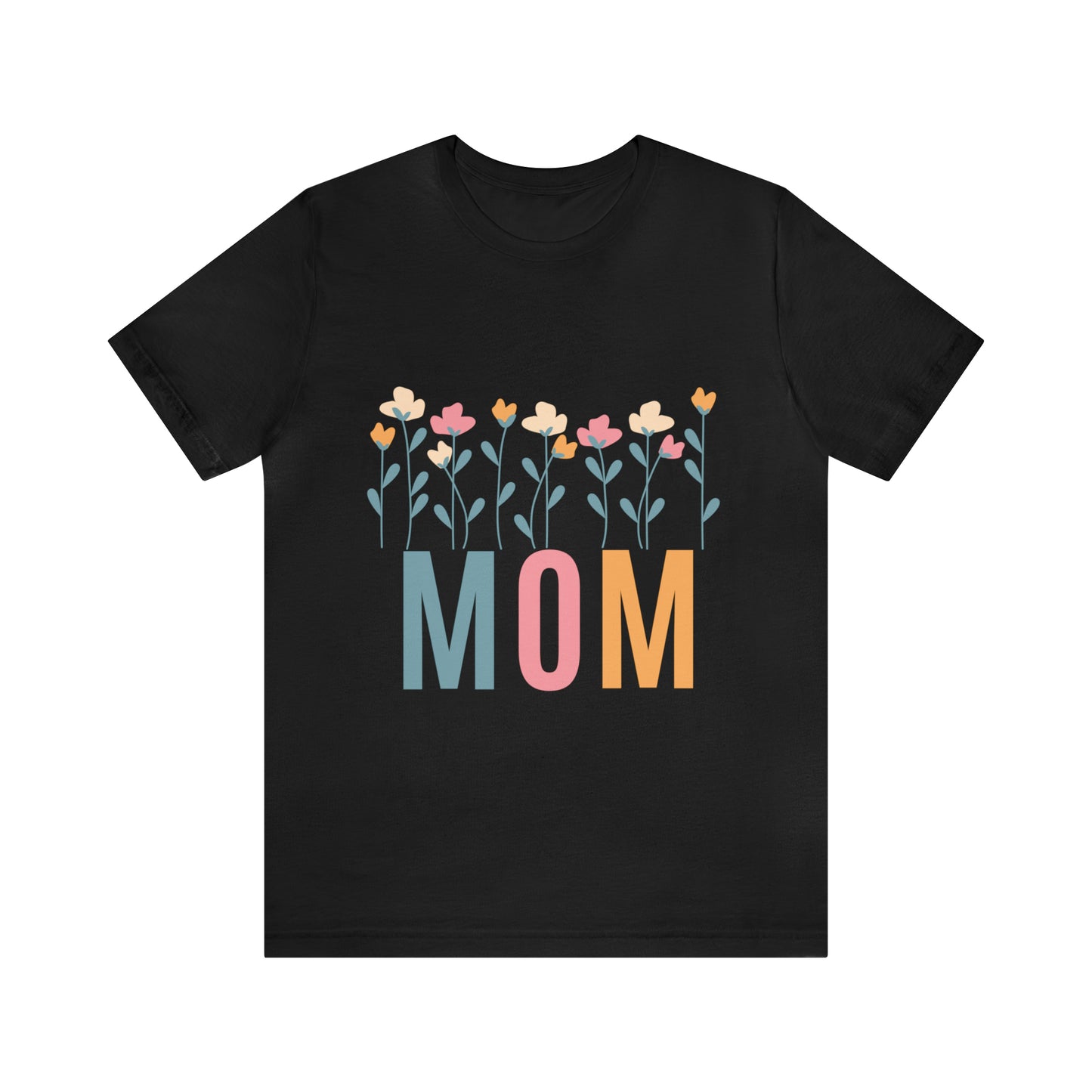 Mom T-shirt, Wild Flowers Mom Shirt, Boho Mom Tee, Mom T-shirt, Mothers Day Gift For Mom, Mom's Birthday Gift, Hippie Hippies Mommy Shirt