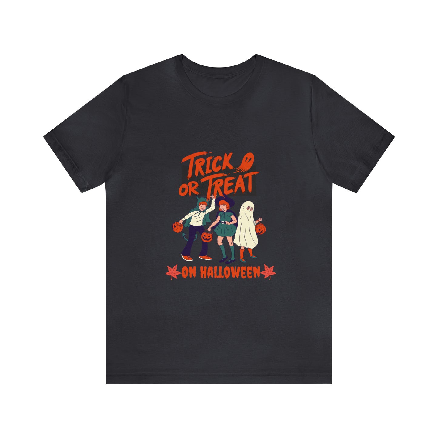 Trick or Treat Shirt, Children Trick or Treating Shirt, Halloween Trick or Treat Shirt, Retro Halloween Shirt, Retro Trick or Treat T-Shirt