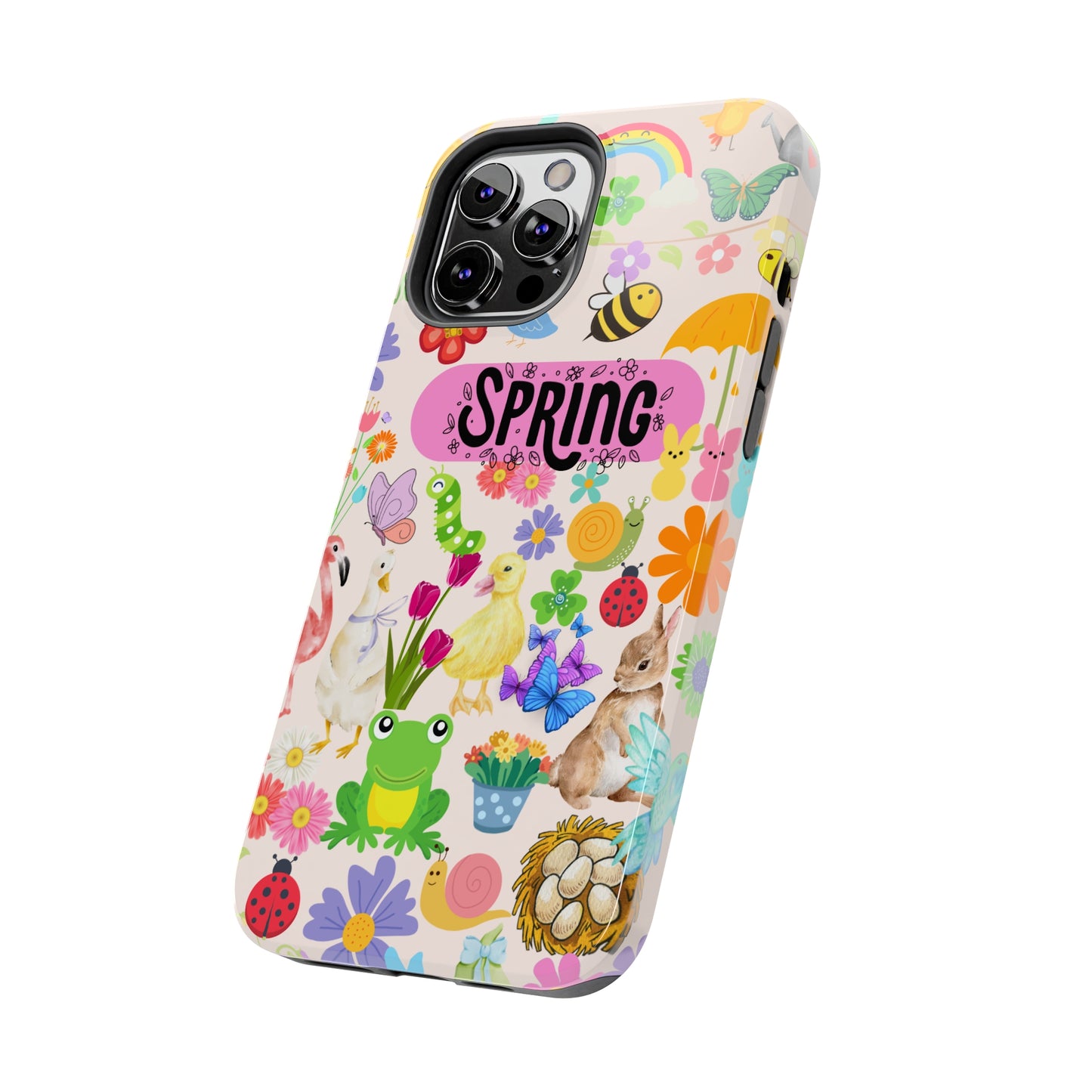 Spring Collage Phone Case, Aesthetic Spring Day Phone Case