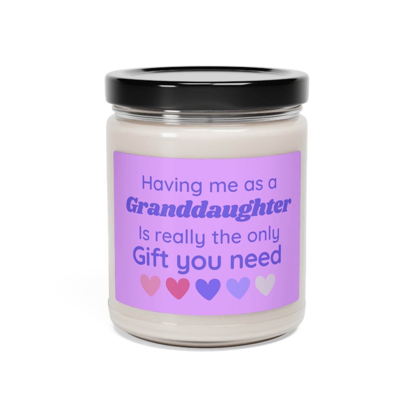 Having Me As A Granddaughter Candle, Grandma Candle, Gift For Grandma, Scented Soy Wax Candle 9oz, Nana Gift Grandma Birthday, Mother's Day