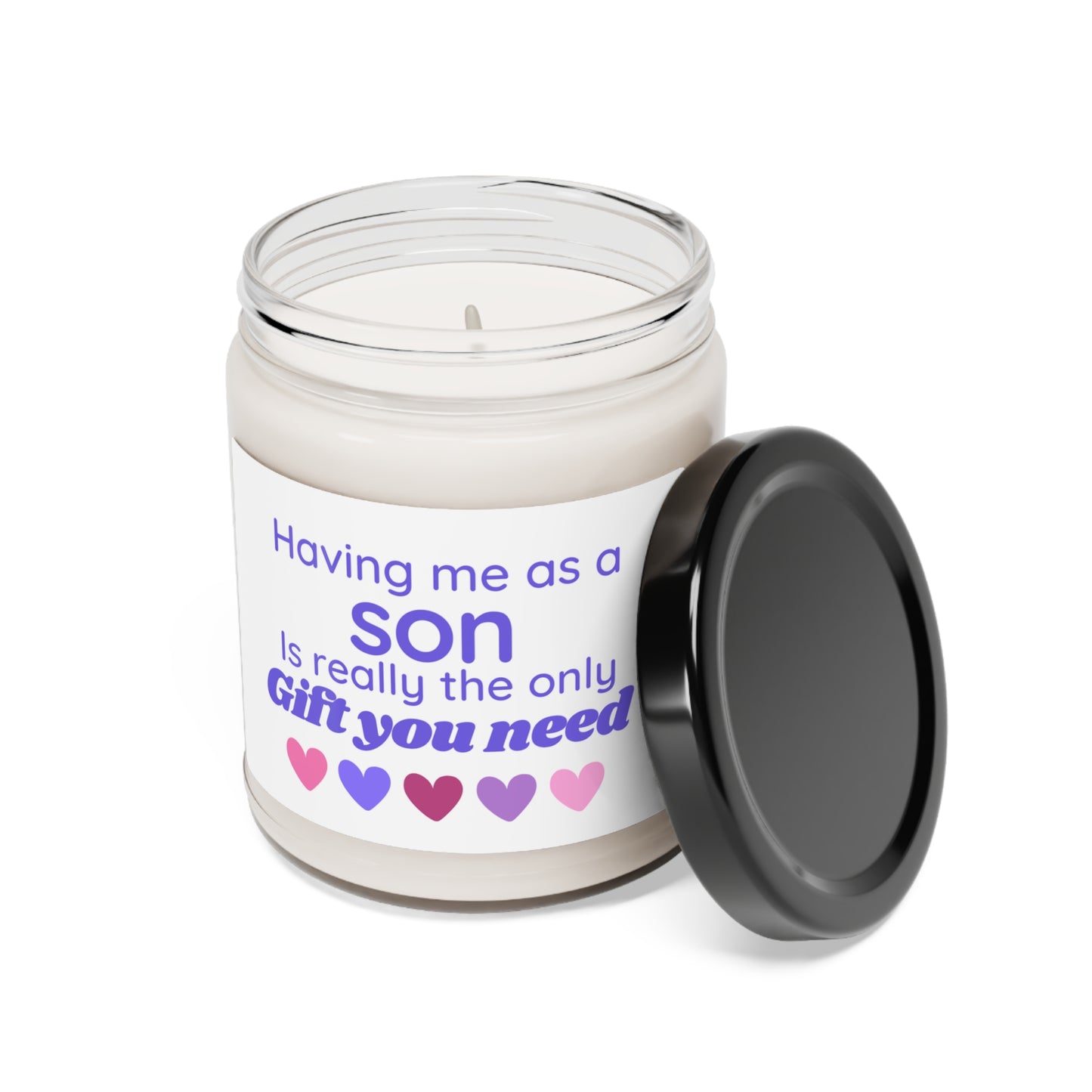 Having Me As A Son Candle, Mom Candle, Funny Candle Gift For Mom From Son, Scented Soy Wax Candle 9oz, Mother Candle, Birthday Candle