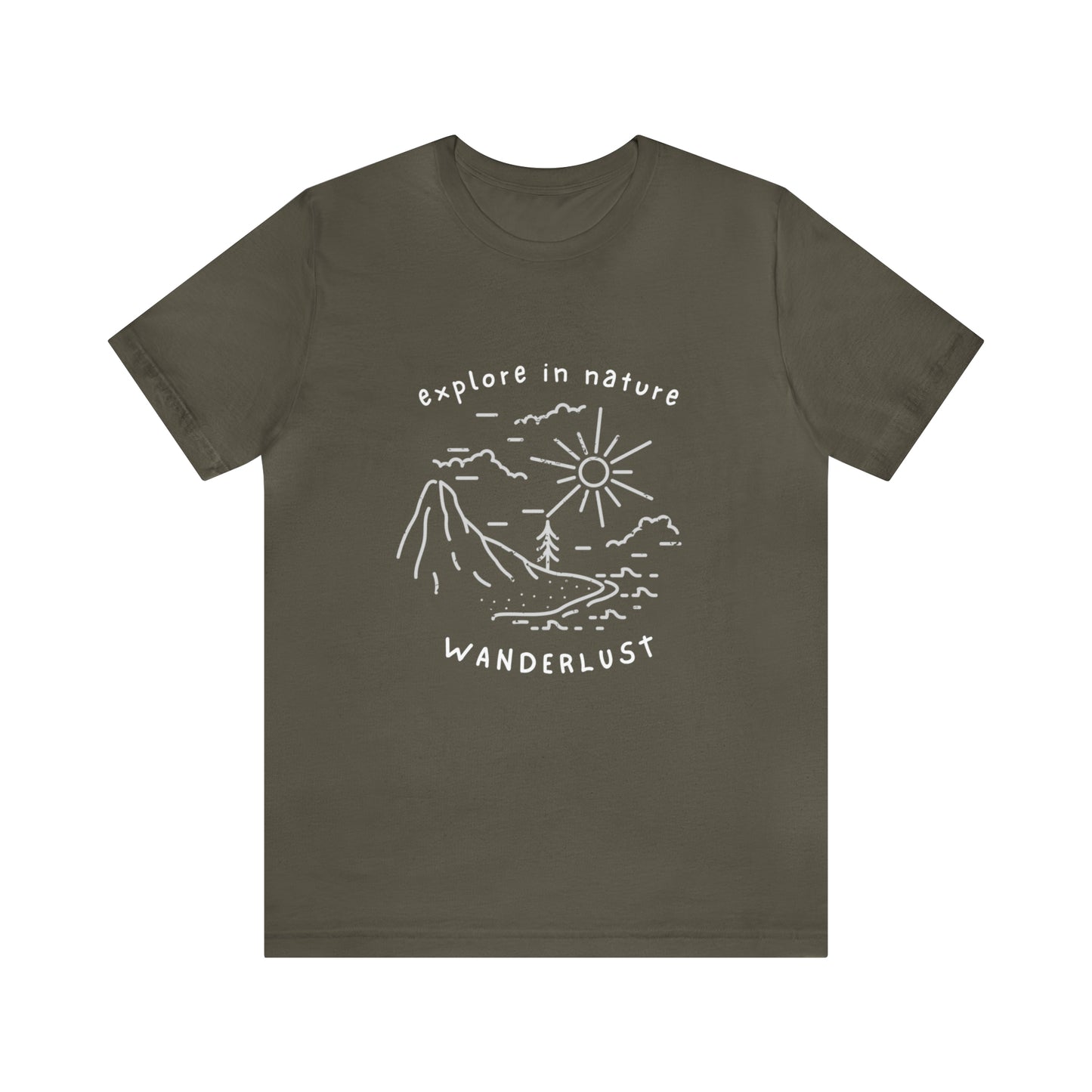 Camp Shirt, Camping Shirt, Camp T-Shirt, Hiking Shirt, Nature Trail Shirt, Explore in Nature Wanderlust Shirt, Explorer Shirt, Parks Shirt