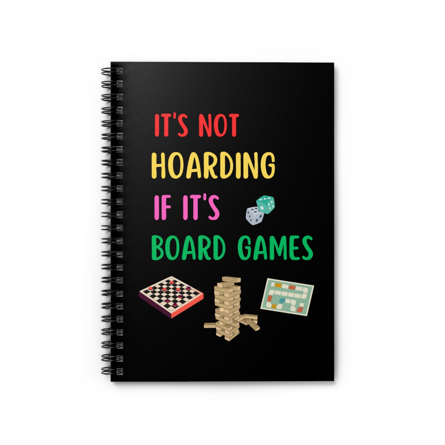 Board Games Notebook, Keep Score Board Games Notebook, Players Journal, It's Not Hoarding if it's Board Games Funny Notebook, Game Planner