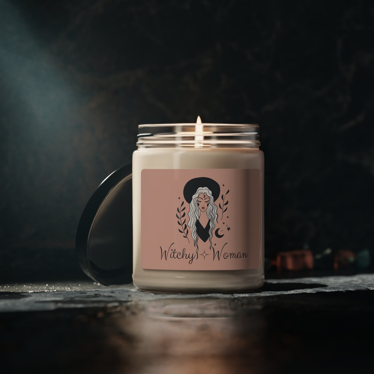 Witchy Woman Candle, Witch Candle, Halloween Candle, Witchy Vibes Aromatherapy Candle, Scented Candle Gift For Her, Autumn Candle Fall