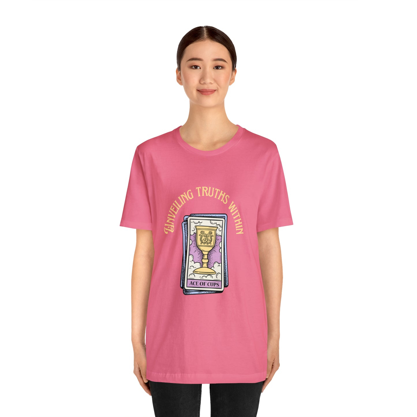 Unveiling Truths Within Tarot Card T-Shirt, Ace of Cups T-Shirt, Witchy Woman Tarot Card Shirt, Divination T-Shirt, Wicca Shirt Wiccan Shirt