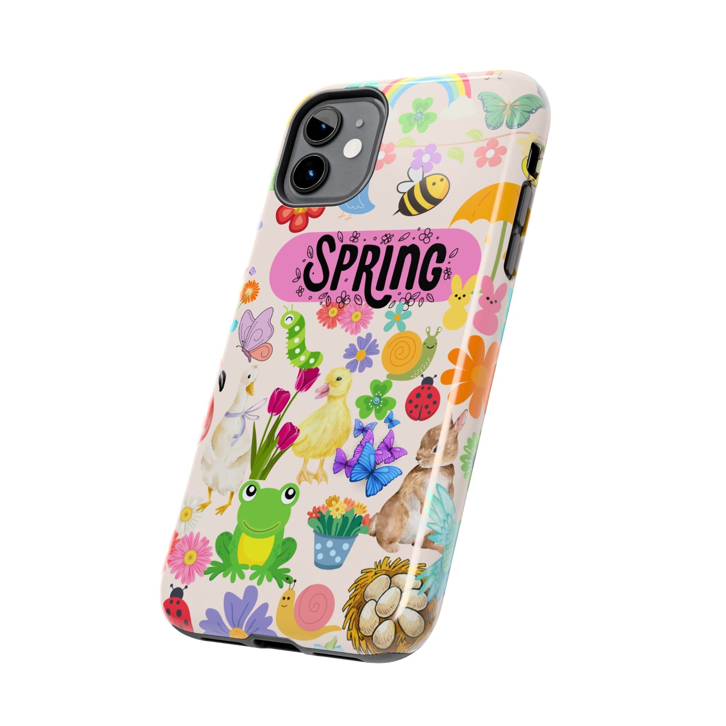 Spring Collage Phone Case, Aesthetic Spring Day Phone Case