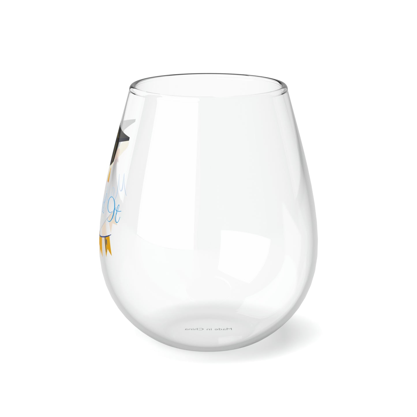 Mastered It Wine Glass, Graduation Wine Glass, Graduate Wine Glass, Graduation Gifts, Grad Stemless Wine Glass, Grad Gifts, Graduation Gifts