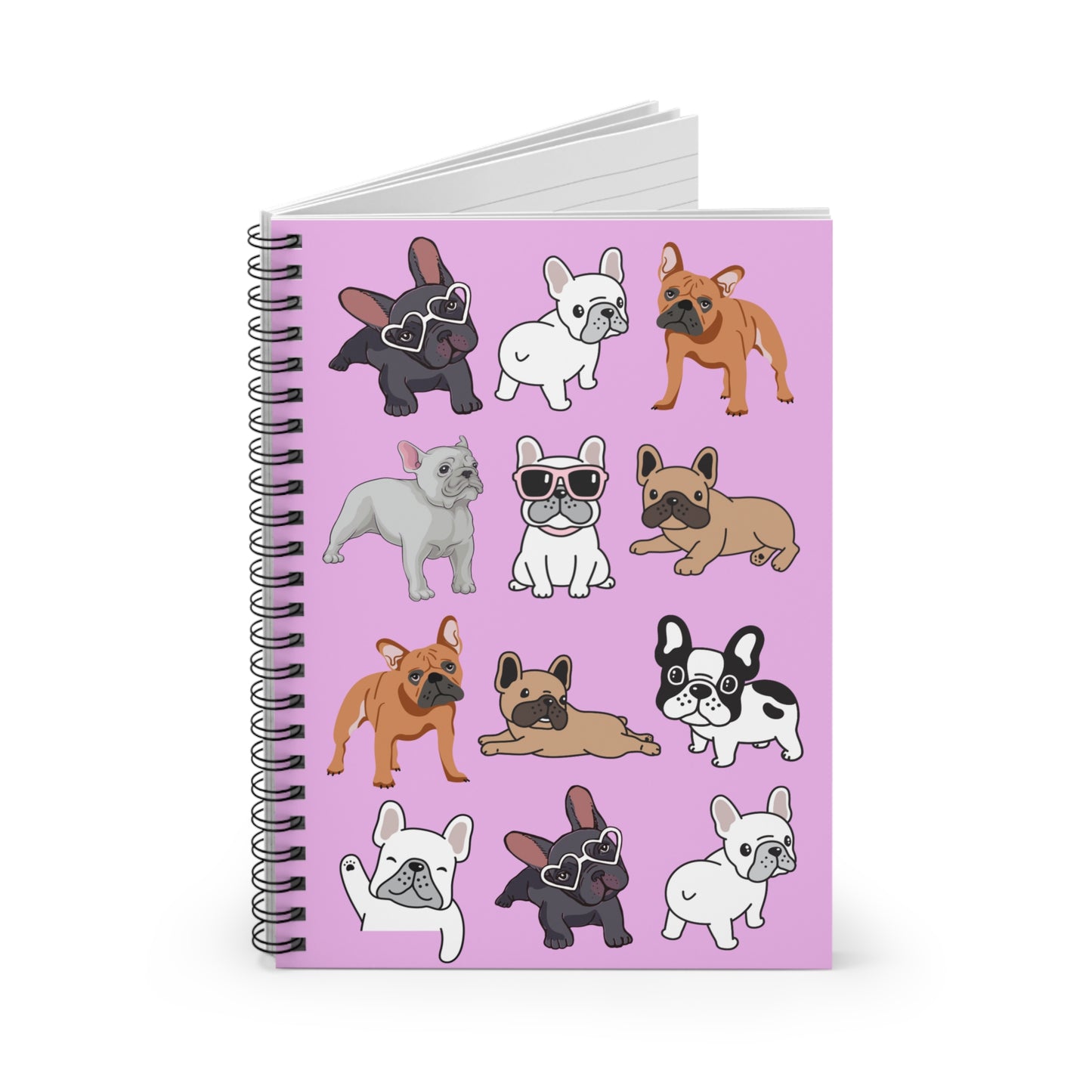 French Bulldog Notebook, French Bulldog Gifts, French Bulldog Stationery, French Bull dog Note Pad, French Bulldog Mom Gift Writing Pad