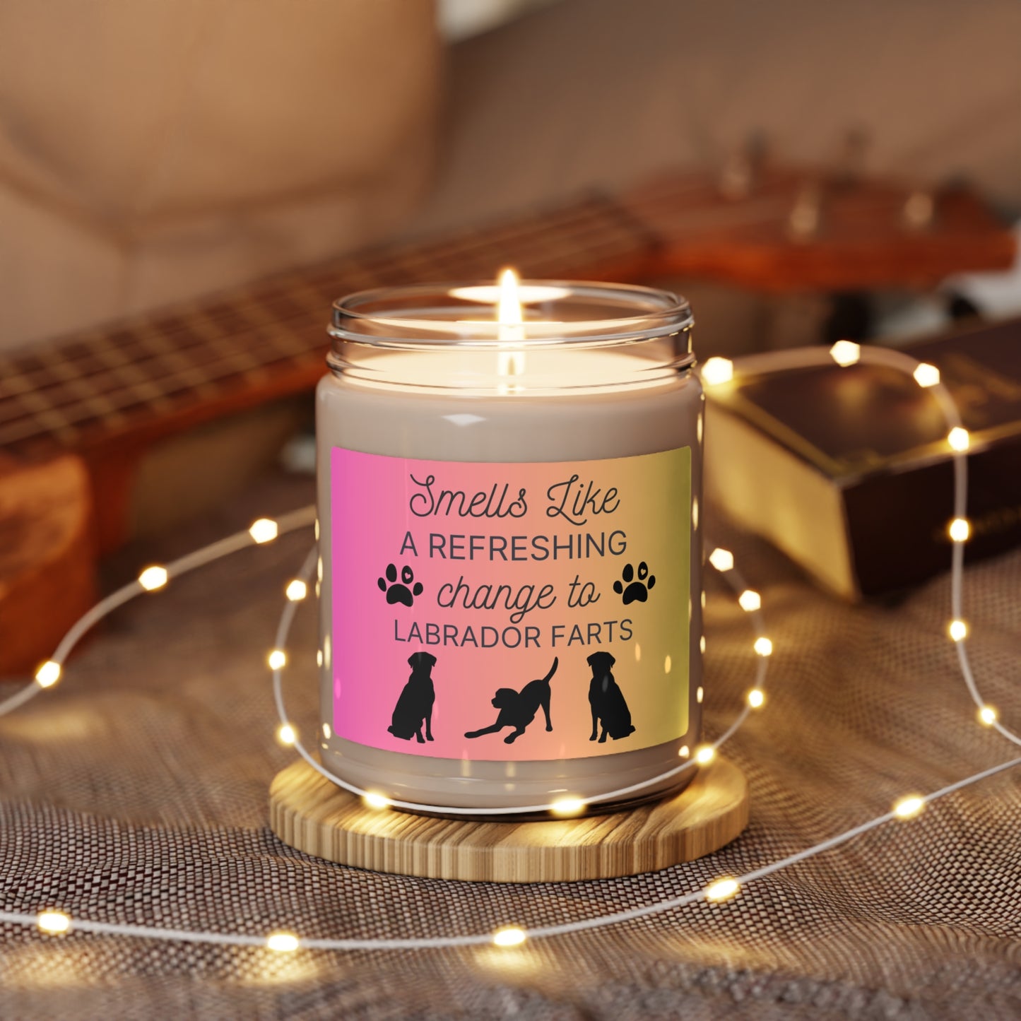 Labrador Candle | Labrador Gifts for Dog Owners | Funny Lab Dog Farts Candle | Labrador Mom Gift | Labrador Retriever Gift