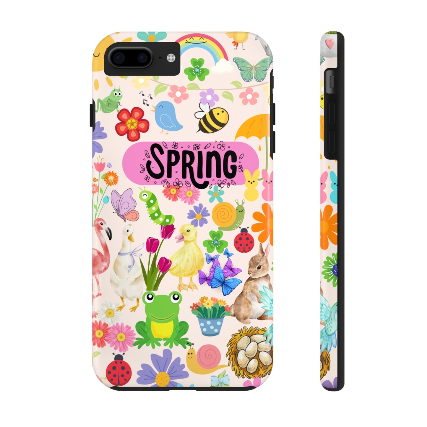 Spring Collage Phone Case, Aesthetic Spring Day Phone Case