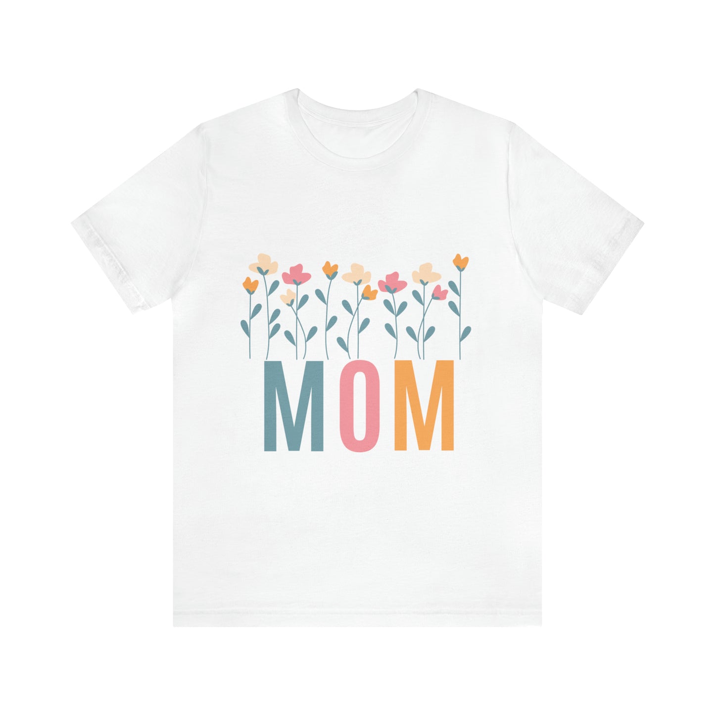 Mom T-shirt, Wild Flowers Mom Shirt, Boho Mom Tee, Mom T-shirt, Mothers Day Gift For Mom, Mom's Birthday Gift, Hippie Hippies Mommy Shirt