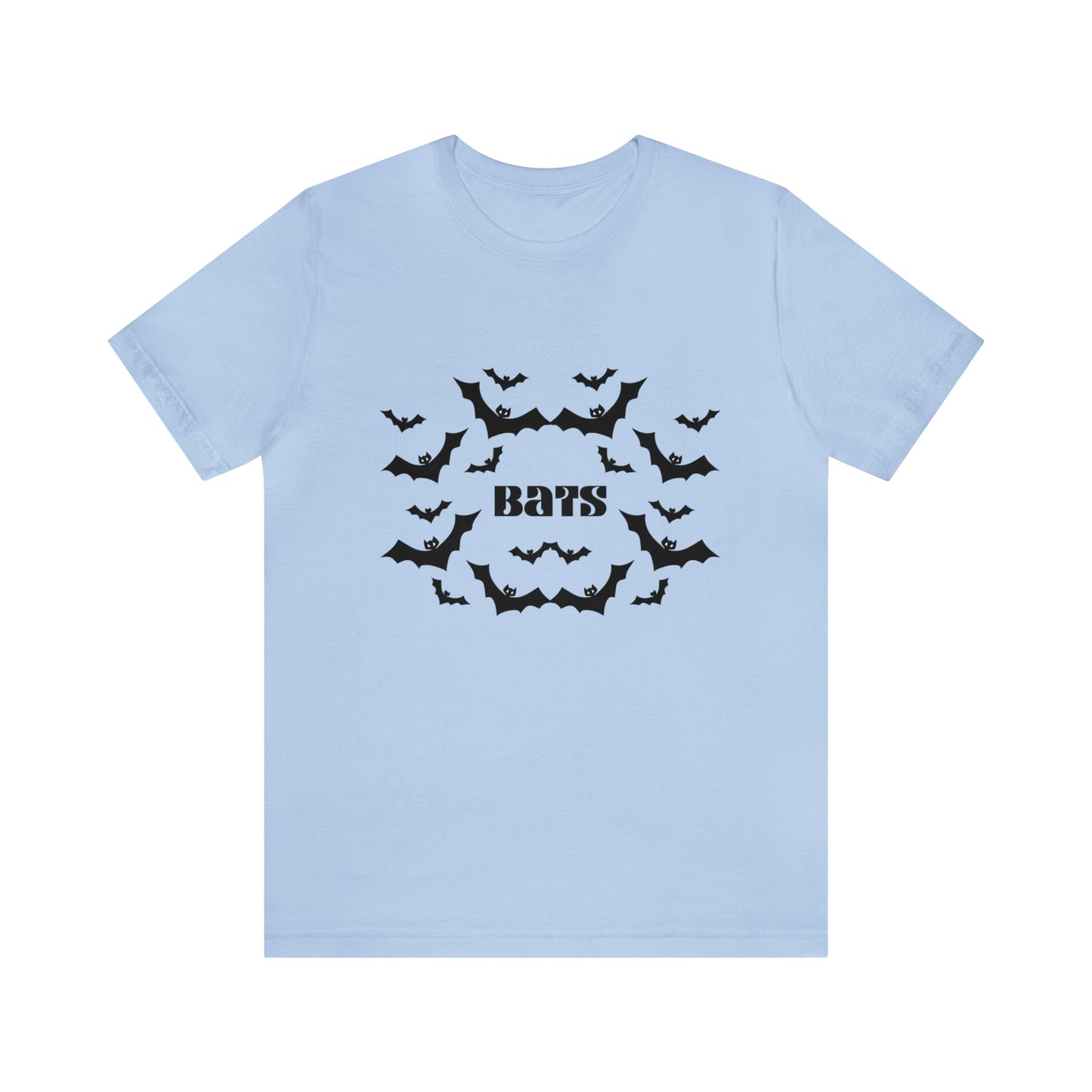 Bats T-Shirt, Black Bats Shirt, Bat Shirt, Spooky Season T-Shirt, Bats Halloween Shirt, Gothic Shirt, Goth Shirt, Creepy Flying Bats Shirt