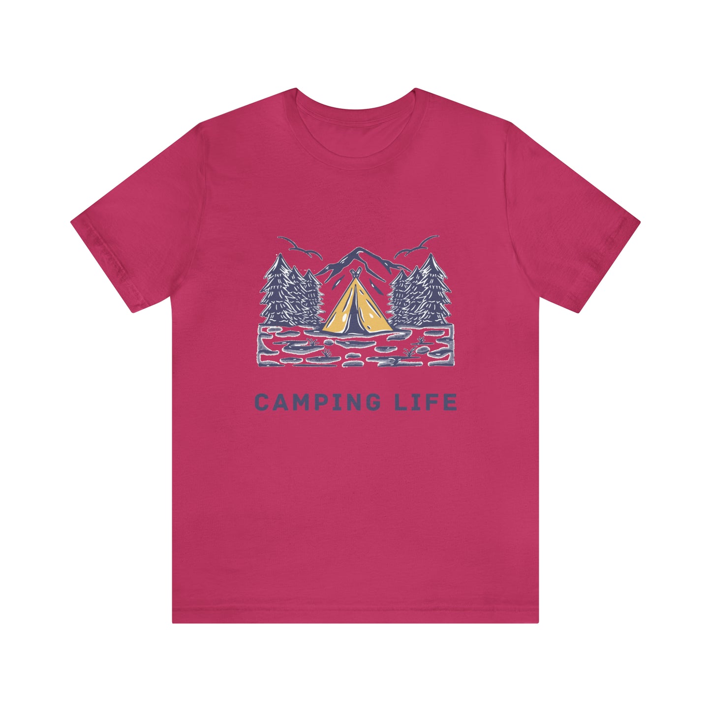 Camping Life T-Shirt, Camp Shirt, Camping Shirt, Nature Shirt, Outdoors T-Shirt, Park Shirt, Tent Shirt, Family Camping Trip Shirt, Boho