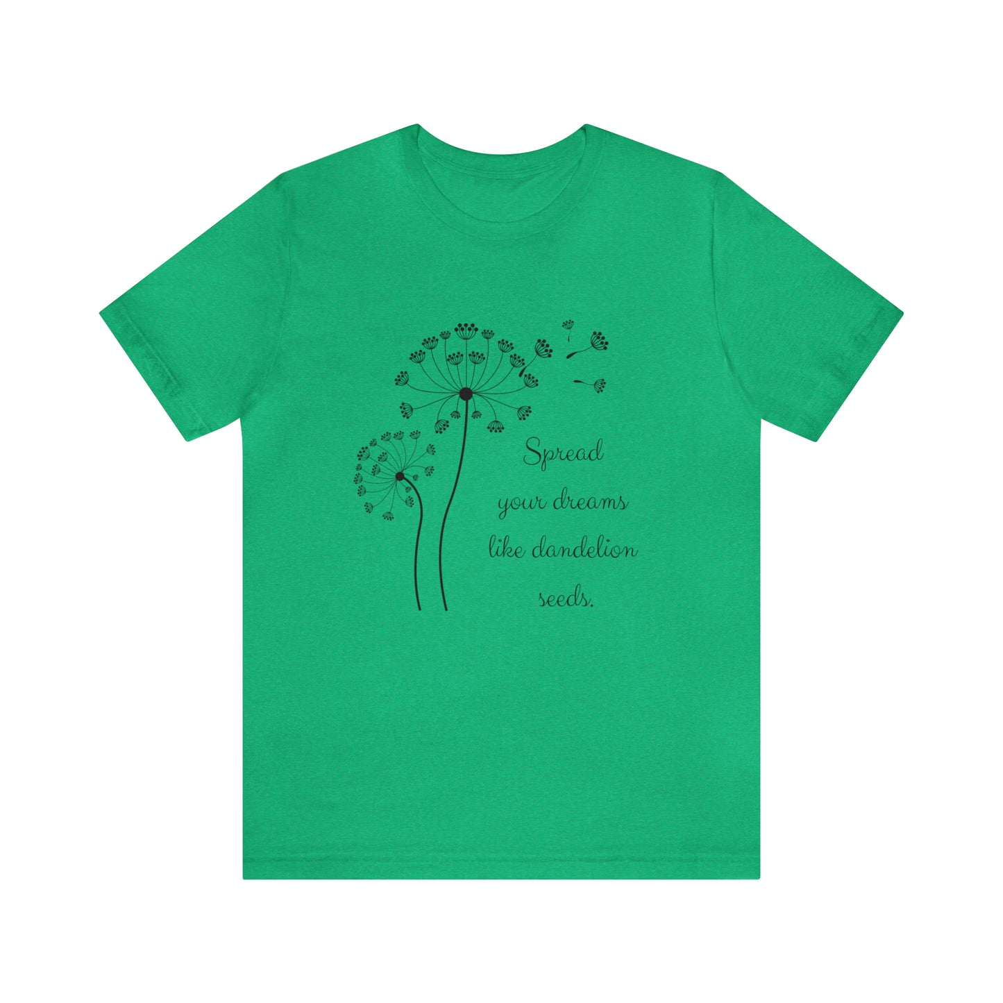 Dandelion Seeds T-Shirt, Boho Dandelion Seeds Shirt, Dandelion Shirt, Wild Flowers Shirt, Bohemian T-Shirt, Hippie Vibes Shirt, Flower Shirt