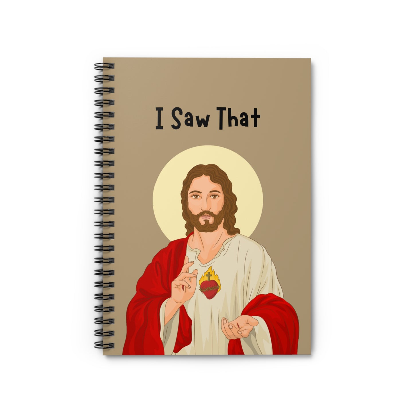 Jesus Notebook, Funny I Saw That Jesus Meme Notebook, Funny Journal, Funny Jesus Journal, Jesus Stationery, Funny Christian Notebook Gift