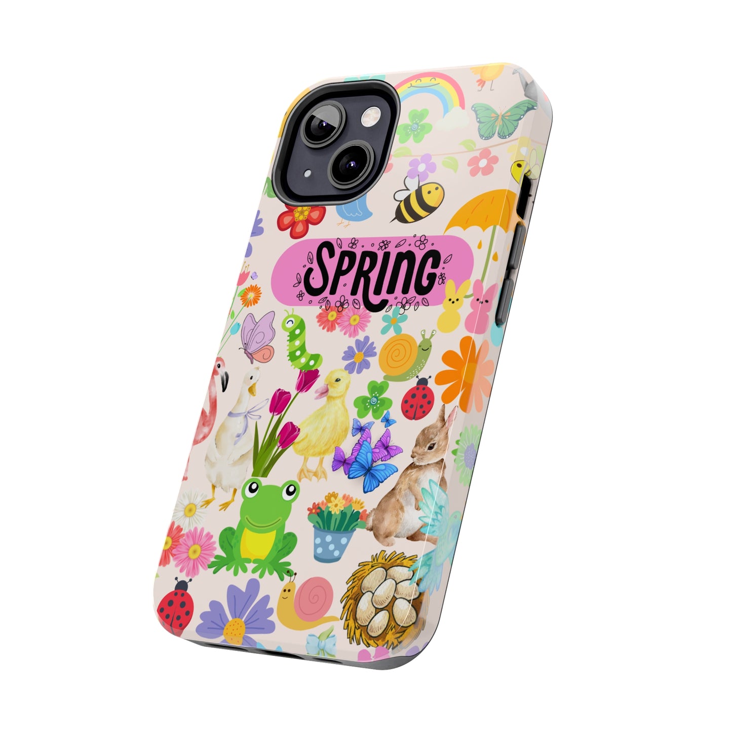 Spring Collage Phone Case, Aesthetic Spring Day Phone Case