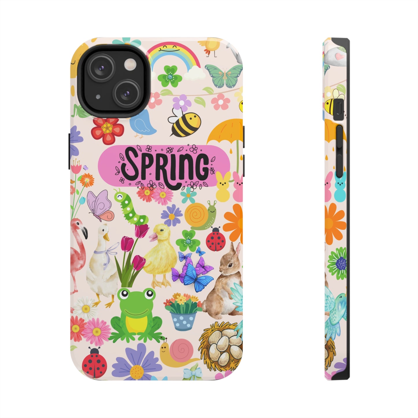 Spring Collage Phone Case, Aesthetic Spring Day Phone Case