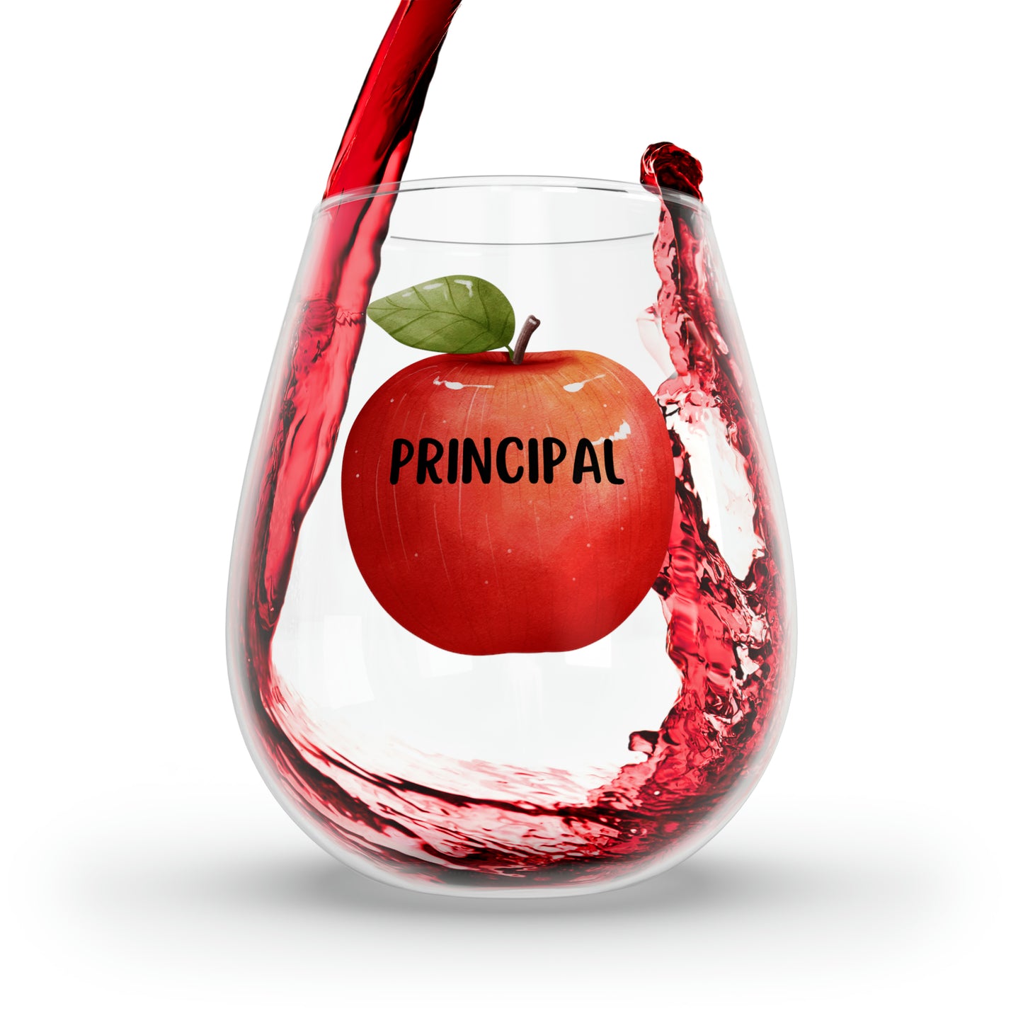 Principal Wine Glass, Head Teacher Wine Glass, Headmaster Wine Glass, Principal Gifts, Head Teacher Gifts, Headmaster Gifts, School Director