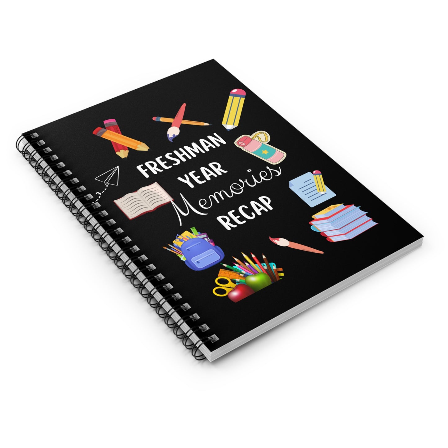 Freshman Year Memories Recap Notebook Journal, Freshman School Year Notebook, Freshman College Notebook, Freshman Journal Stationery