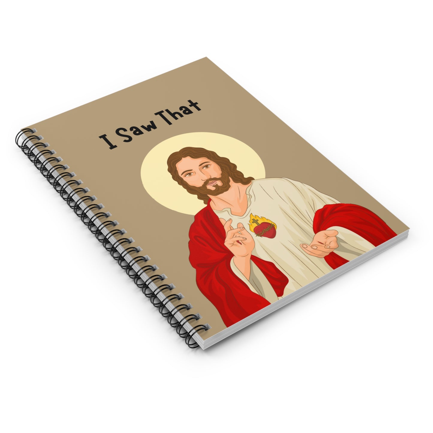 Jesus Notebook, Funny I Saw That Jesus Meme Notebook, Funny Journal, Funny Jesus Journal, Jesus Stationery, Funny Christian Notebook Gift