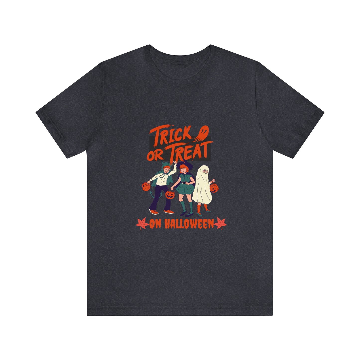 Trick or Treat Shirt, Children Trick or Treating Shirt, Halloween Trick or Treat Shirt, Retro Halloween Shirt, Retro Trick or Treat T-Shirt