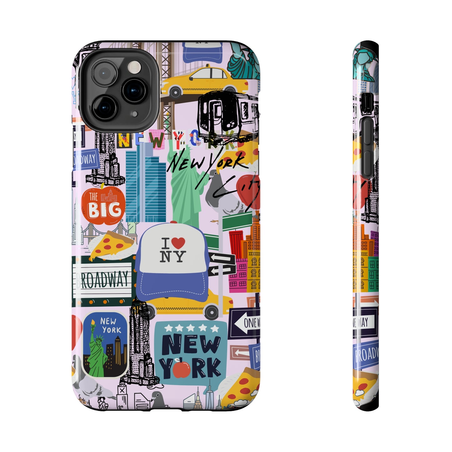 New York Phone Case, NYC Collage Phone Case, Aesthetic Manhattan Phone Case, NY Style Tough Phone Cases