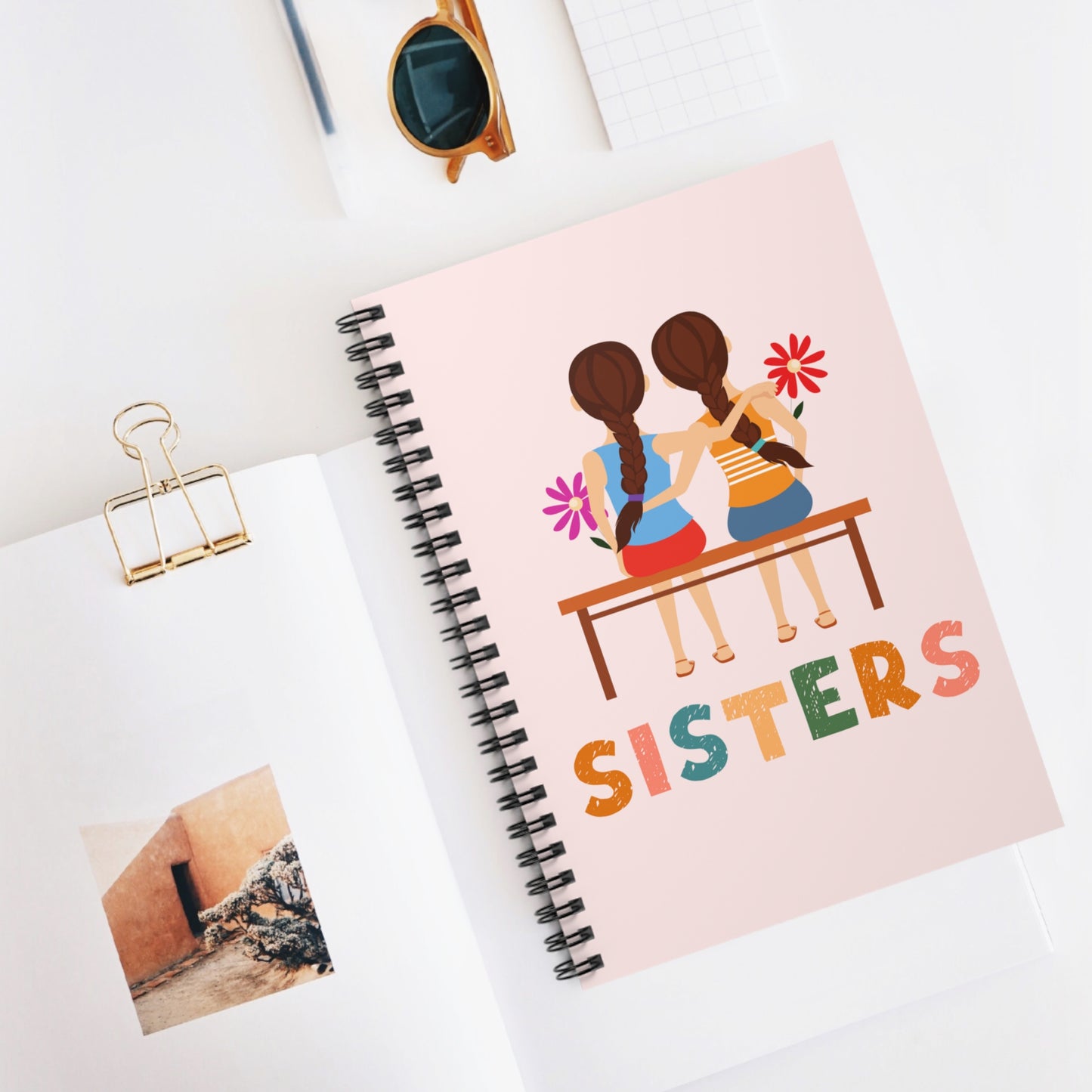 Sisters Gifts, Sisters Notebook, Gift For Sister, Journal For Sister, Christmas Gift For Sister, Birthday Gift For Sister, Sister Notebook