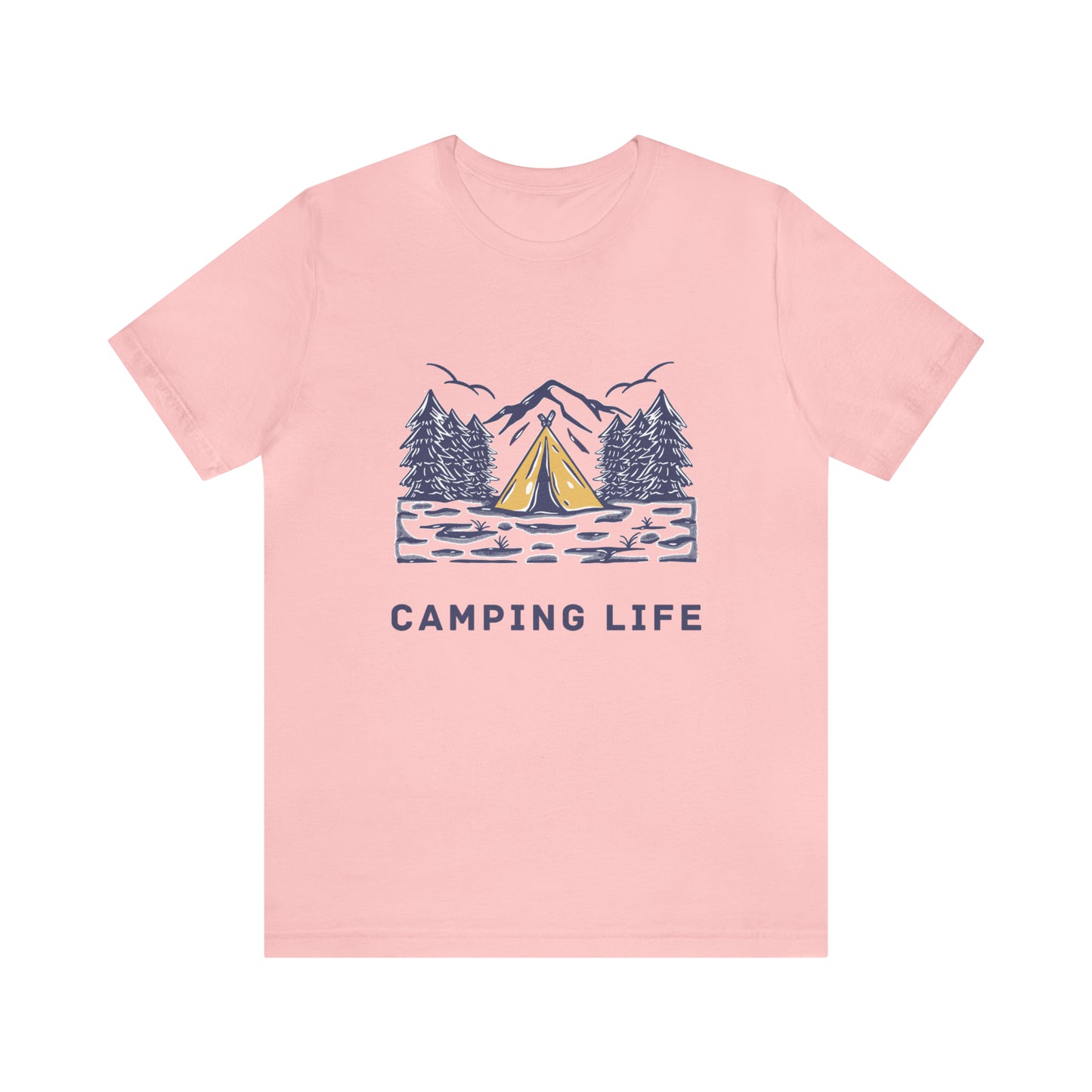 Camping Life T-Shirt, Camp Shirt, Camping Shirt, Nature Shirt, Outdoors T-Shirt, Park Shirt, Tent Shirt, Family Camping Trip Shirt, Boho